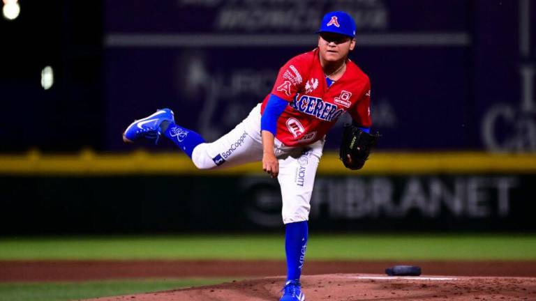 Juan Pablo Téllez está en plan estelar con los Acereros de Monclova.