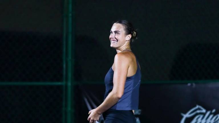 Aryna Sabalenka quiere cerrar como número uno del mundo.