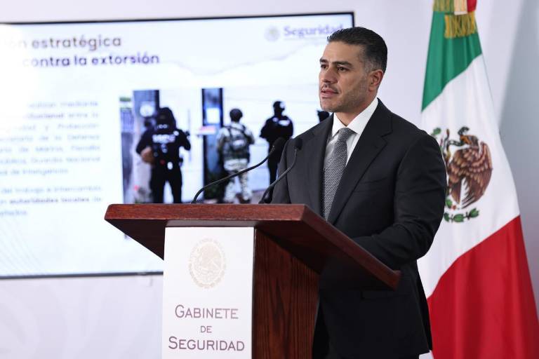 Gabinete de Seguridad anuncia estrategia contra la extorsión; contempla congelamiento de cuentas, bloqueo de líneas y operativos