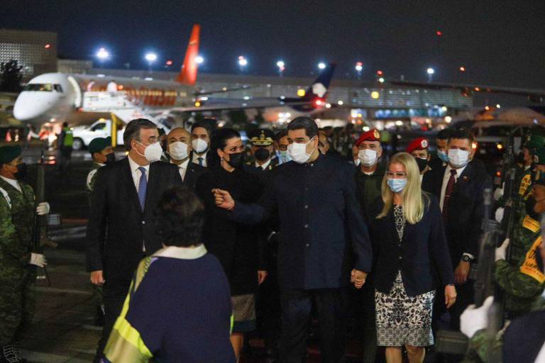 Nicolás Maduro llega a México para asistir a la cumbre de la CELAC