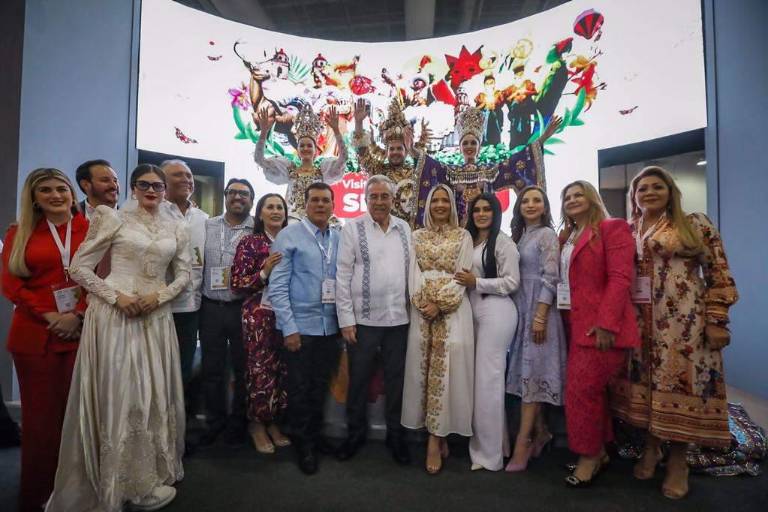 Anuncia Rocha Moya proyecto de tren para Sinaloa en Tianguis Turístico