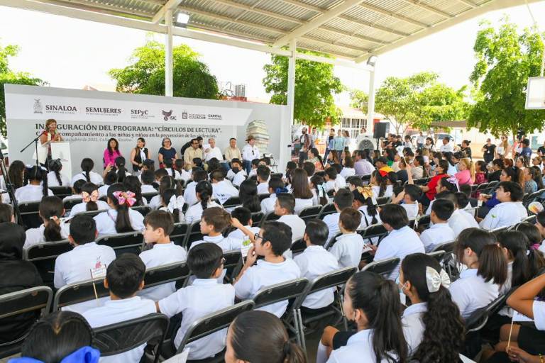 Lleva Gobierno estatal círculos de lectura a escuelas públicas para prevenir la violencia
