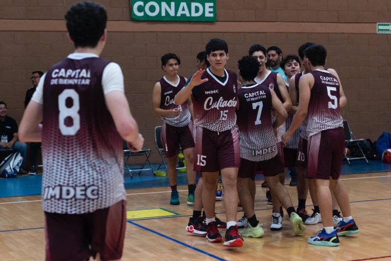 Culiacán y Ahome se reparten el oro varonil del estatal de baloncesto