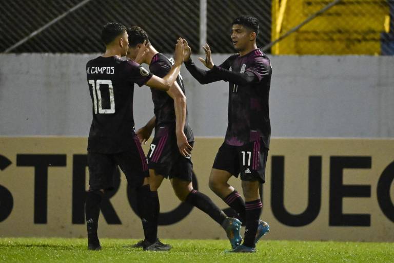 México golea 8-0 a Surinam al arrancar su participación en Premundial Sub 20