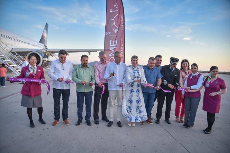 Inauguran en Ahome vuelo de Los Mochis a Mexicali