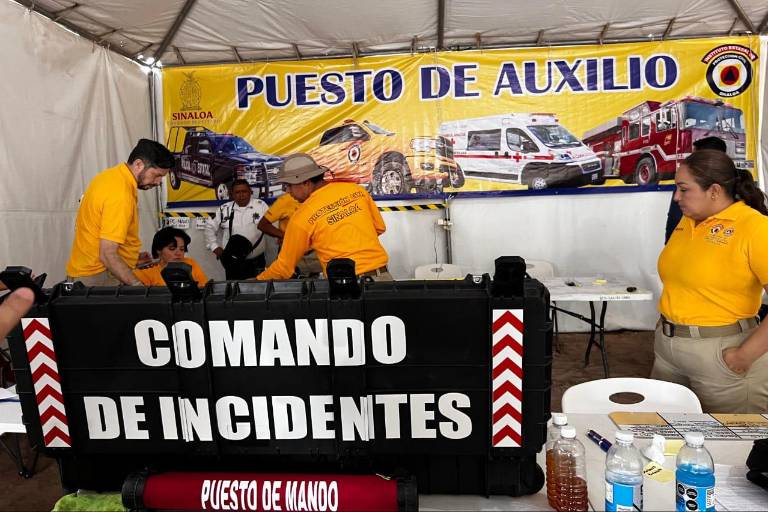 Instalan el primer Sistema de Comando de Incidentes en Sinaloa; está en Altata