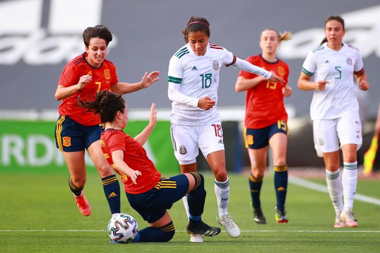 Tri Femenil, goleada por España en su segundo partido de preparación en Europa