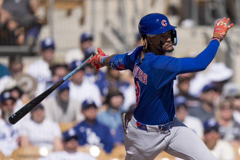 Cachorros apalean a Dodgers en el inicio del Spring Training