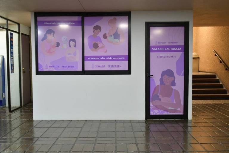 Inauguran sala de lactancia en Palacio de Gobierno de Sinaloa
