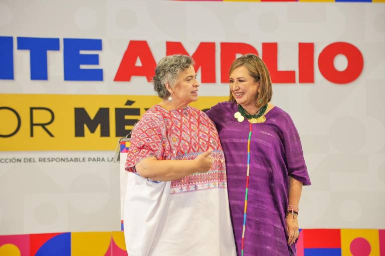 Xóchitl Gálvez gana en encuesta del Frente Amplio por México