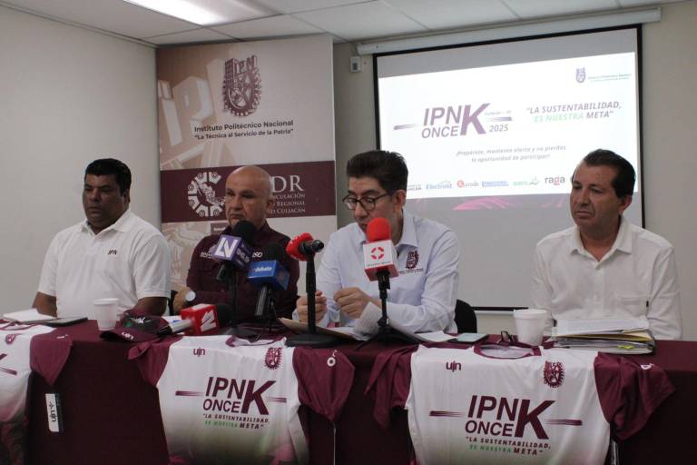 Invitan a participar en la Carrera IPN OnceK 2025 en Culiacán