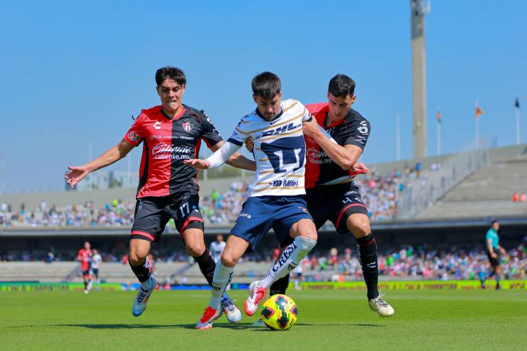 Pumas y Atlas empatan sin goles en CU