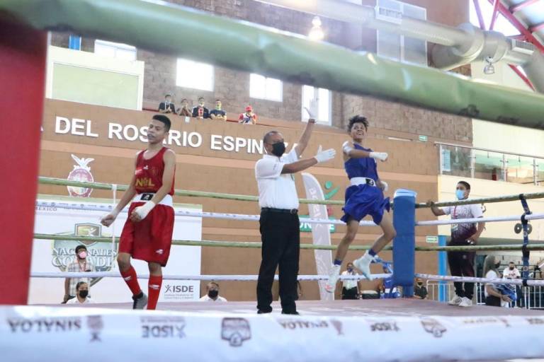 Sinaloa mete a sus primeros pugilistas a las semifinales de los Juegos Nacionales Conade
