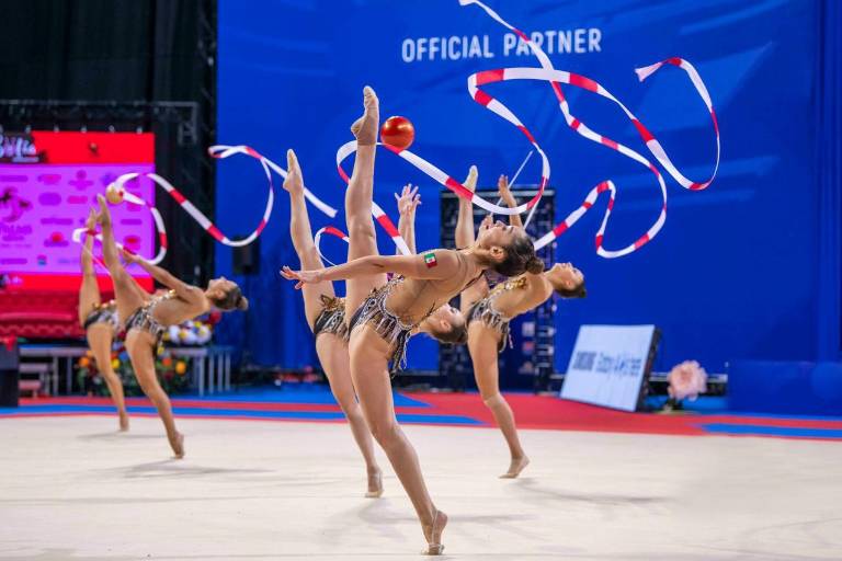 México es subcampeón en World Challenge Cup de Gimnasia Rítmica en Portugal