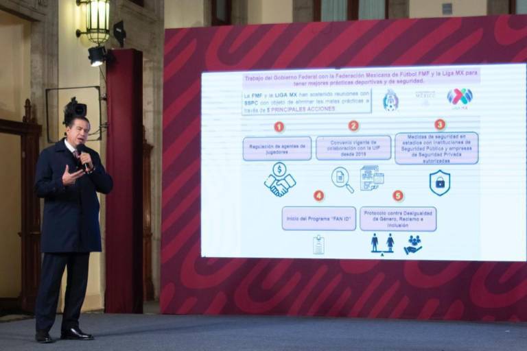 Futbol mexicano trabaja con Gobierno en controles económicos y medidas anticorrupción