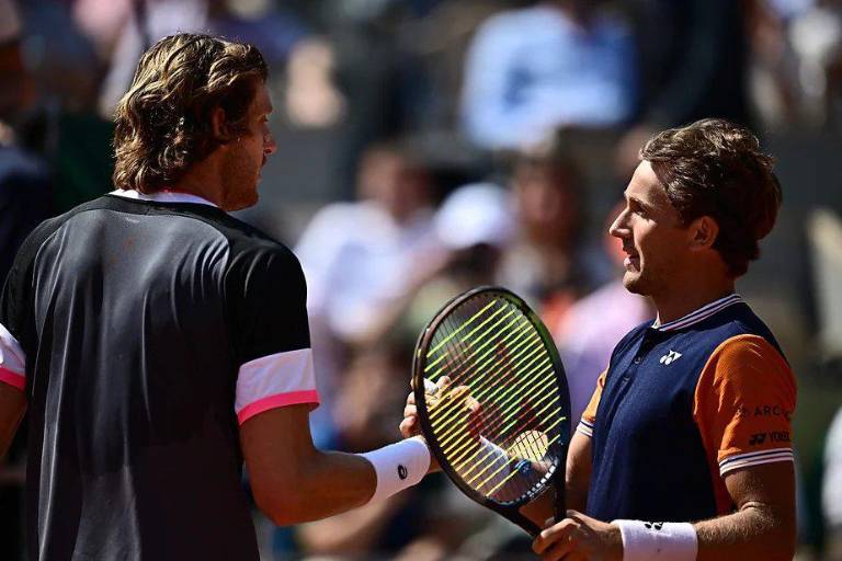 Casper Ruud-Holger Rune, nueva cita en cuartos; Tomás Etcheverry desafía a Alexander Zverev