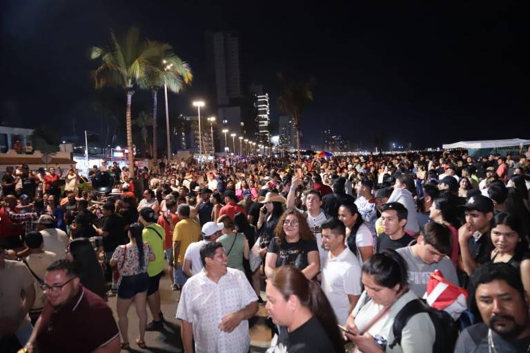 Reportan hasta 20 mil personas en Letras de Mazatlán durante días de Semana Santa