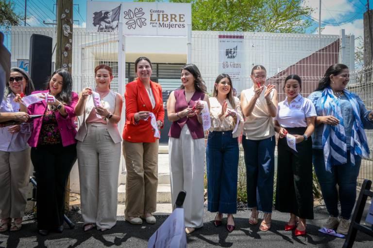 Inauguran primer Centro LIBRE en Sinaloa para atender a mujeres en riesgo de violencia