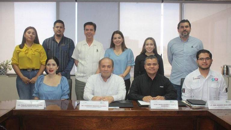 El Patronato Impulsor del Deporte Sinaloense AC y autoridades del COBAES.