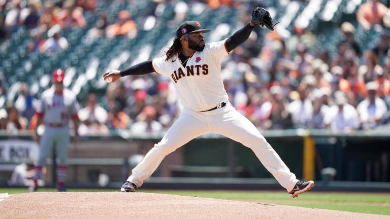 Johnny Cueto ha lucido como en sus mejores épocas con los Gigantes de San Francisco.