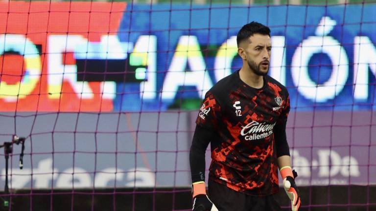 Camilo Vargas buscará evitar daño en su portería en el encuentro que sostendrá Atlas ante Pumas, este miércoles.