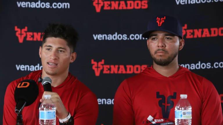 Alex Tovalín y Adolfo Ramírez mostraron confianza en el material con el que contará Venados de Mazatlán para la próxima temporada.