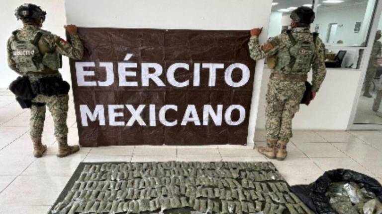 Personal militar realizó diversos operativos en el municipio de Culiacán en donde aseguraron droga, armas y municiones.