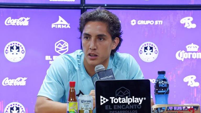 Alberto Herrera ofreció su primera atención a medios como parte de Mazatlán FC.