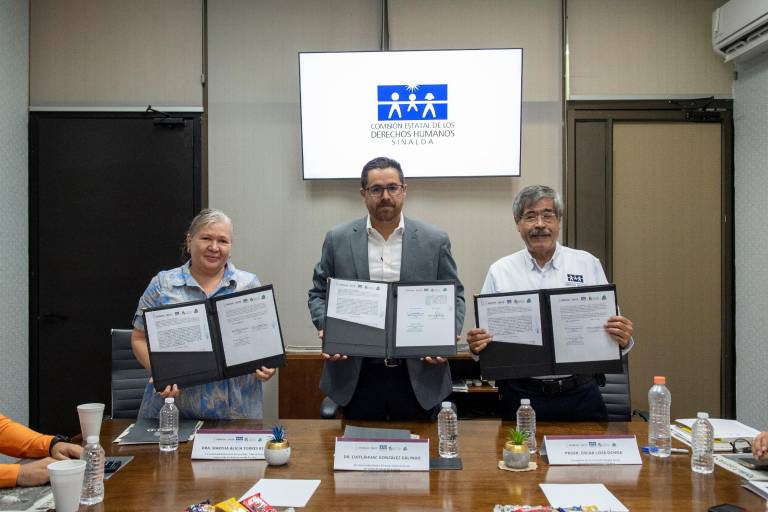 CEDH y Secretaría de Salud firman convenio para garantizar derechos en centros de rehabilitación en Sinaloa