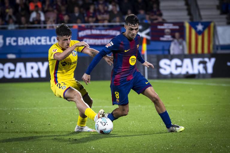 Barcelona se quedó con los tres puntos, tras imponerse al Getafe.