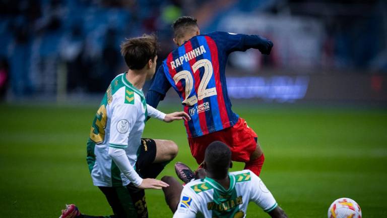 Barcelona avanza desde los once pasos.