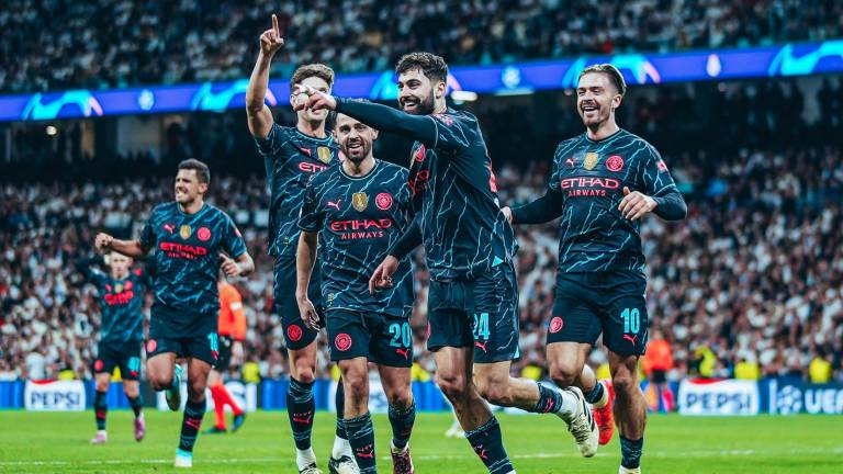 Manchester City logró rescatar el empate en su visita al Santiago Bernabéu.