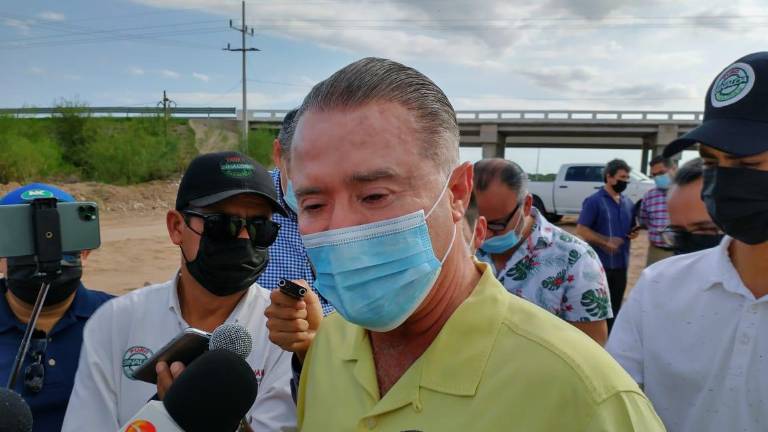 El Gobernador de Sinaloa, Quirino Ordaz Coppel.