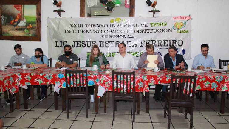 En rueda de prensa se dan los pormenores del torneo.