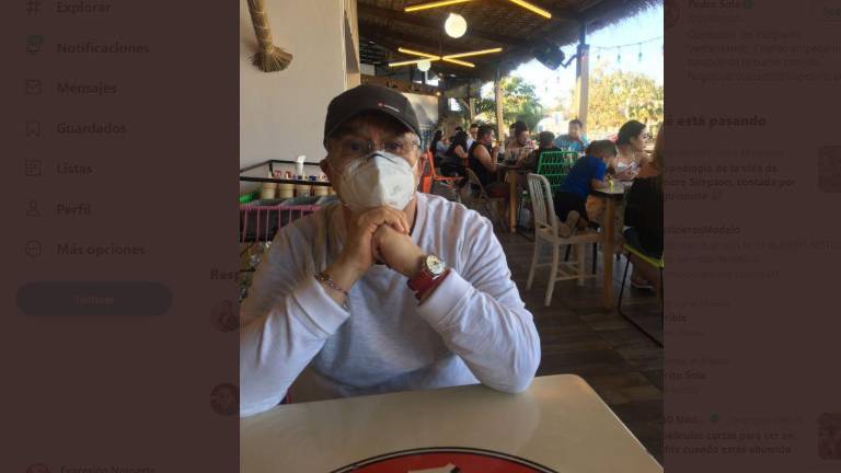 Pedro Sola está en Mazatlán y se queja de las instalaciones del aeropuerto.