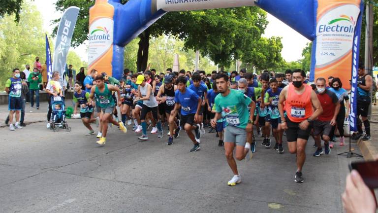 La competencia tuvo la respuesta de alrededor de 600 corredores.
