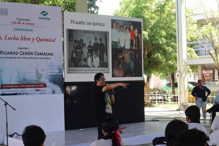 El rock, la lucha libre y la Química me llevaron a ser científico: Ricardo Cerón