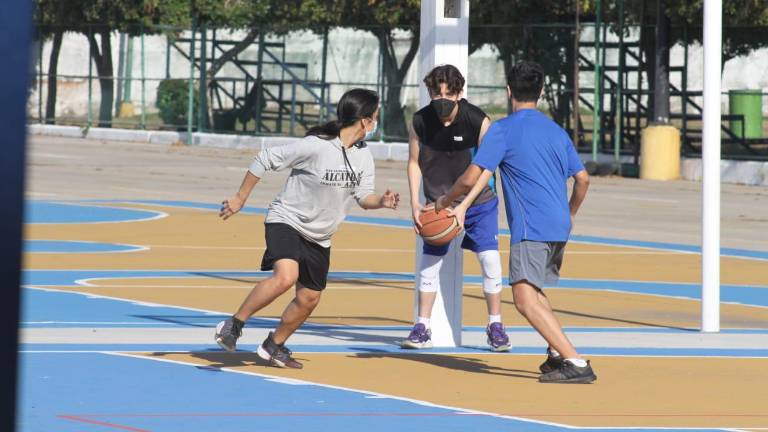 Baloncesto y futbol fueron las disciplinas en las que se observó talento.
