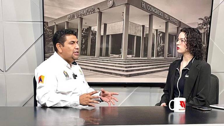 Jesús Bill Mendoza, director de Protección Civil en Culiacán, informó de los refugios temporales durante la temporada de lluvias.
