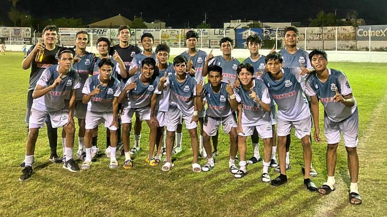 Selección Mazatlán Imdem logra sus primeros tres puntos del Estatal.