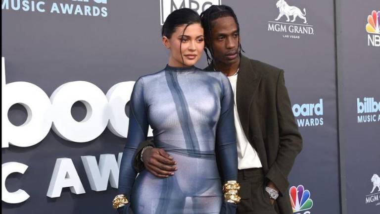 Kylie Jenner y Travis Scott.