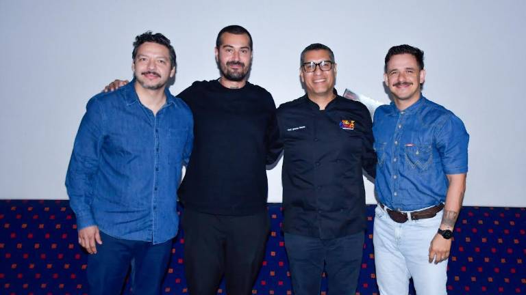 Adrián López, Daniel González, Ignacio Osuna e Isaac Aranguré.