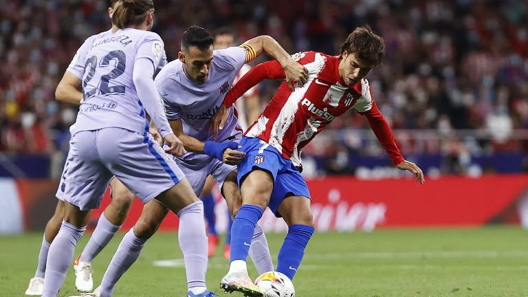 Atlético de Madrid supera 2-0 al Barcelona.