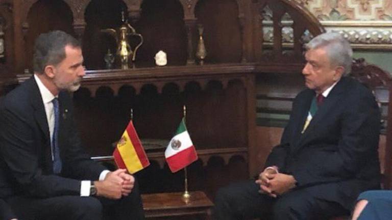 AMLO explicó que había dos razones por las cuales no tenía una buena relación con el monarca español.