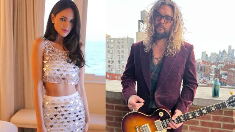 Eiza González y Jason Momoa.