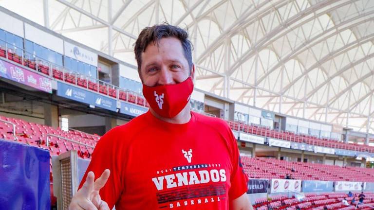 Mitch Lively volvió al Teodoro Mariscal, siendo una de las novedades del campamento de Venados de Mazatlán.