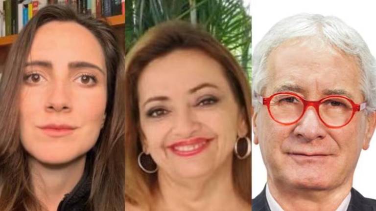 Periodistas seleccionados como propuesta para moderar el tercer debate entre las candidatas y candidato presidencial.