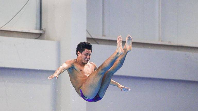 David Vásquez se consagró como ganador del oro en el trampolín de 3 metros en Asunción 2025.