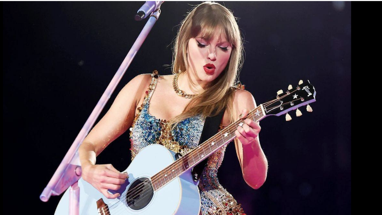 La guitarra firmada por la cantante se rifará en Estados Unidos.
