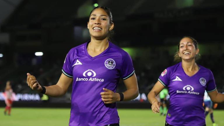 Melissa Ramos festeja su gol.
